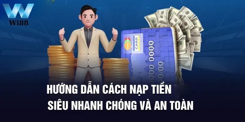 Những hình thức nạp tiền Wi88 nhanh chóng