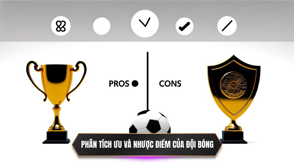 Phân tích ưu và nhược điểm của đội bóng