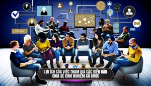 Lợi ích của việc tham gia các diễn đàn chia sẻ kinh nghiệm cá cược